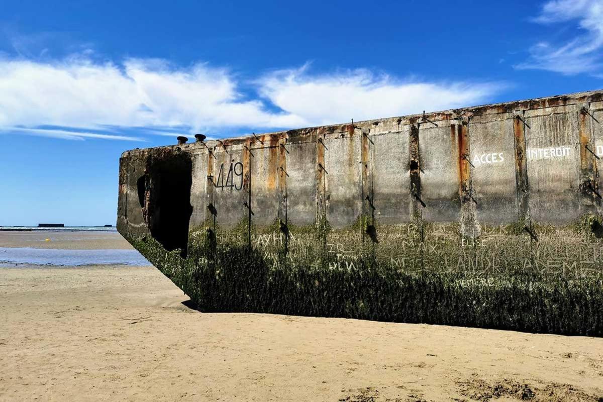 Appartement Les Pieds Dans L'Eau à Bernières-sur-Mer Extérieur photo