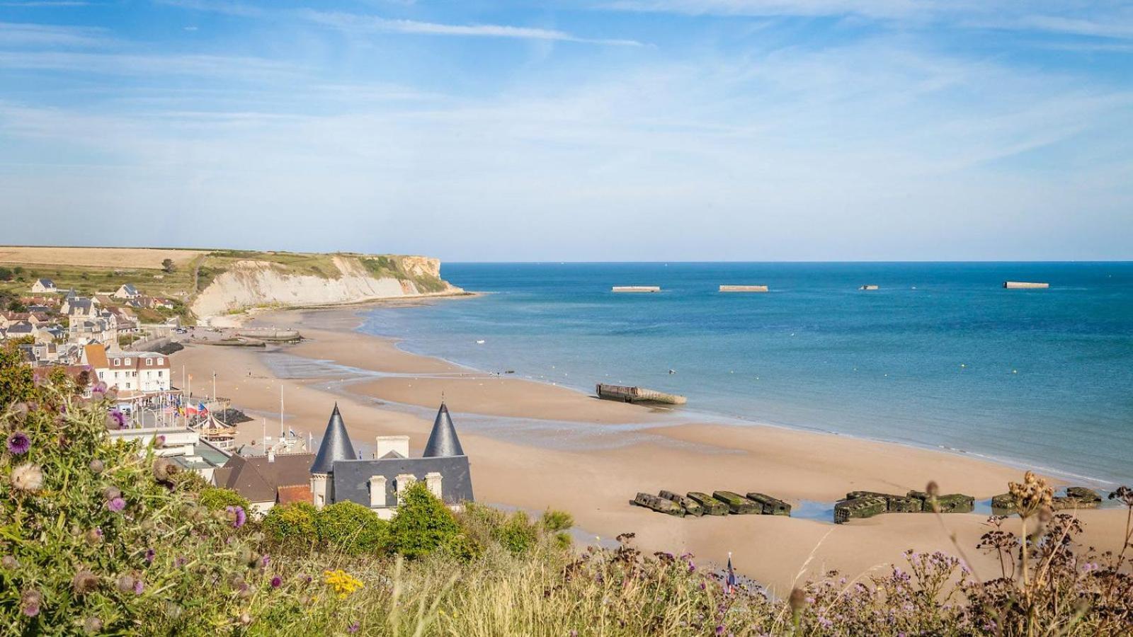 Appartement Les Pieds Dans L'Eau à Bernières-sur-Mer Extérieur photo